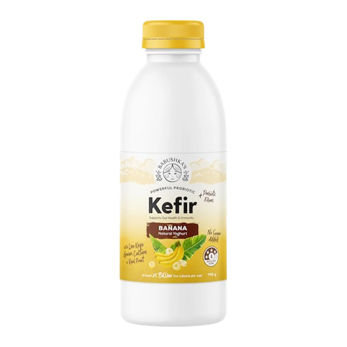 Babushka's Probiotic Kefir Banana 750g