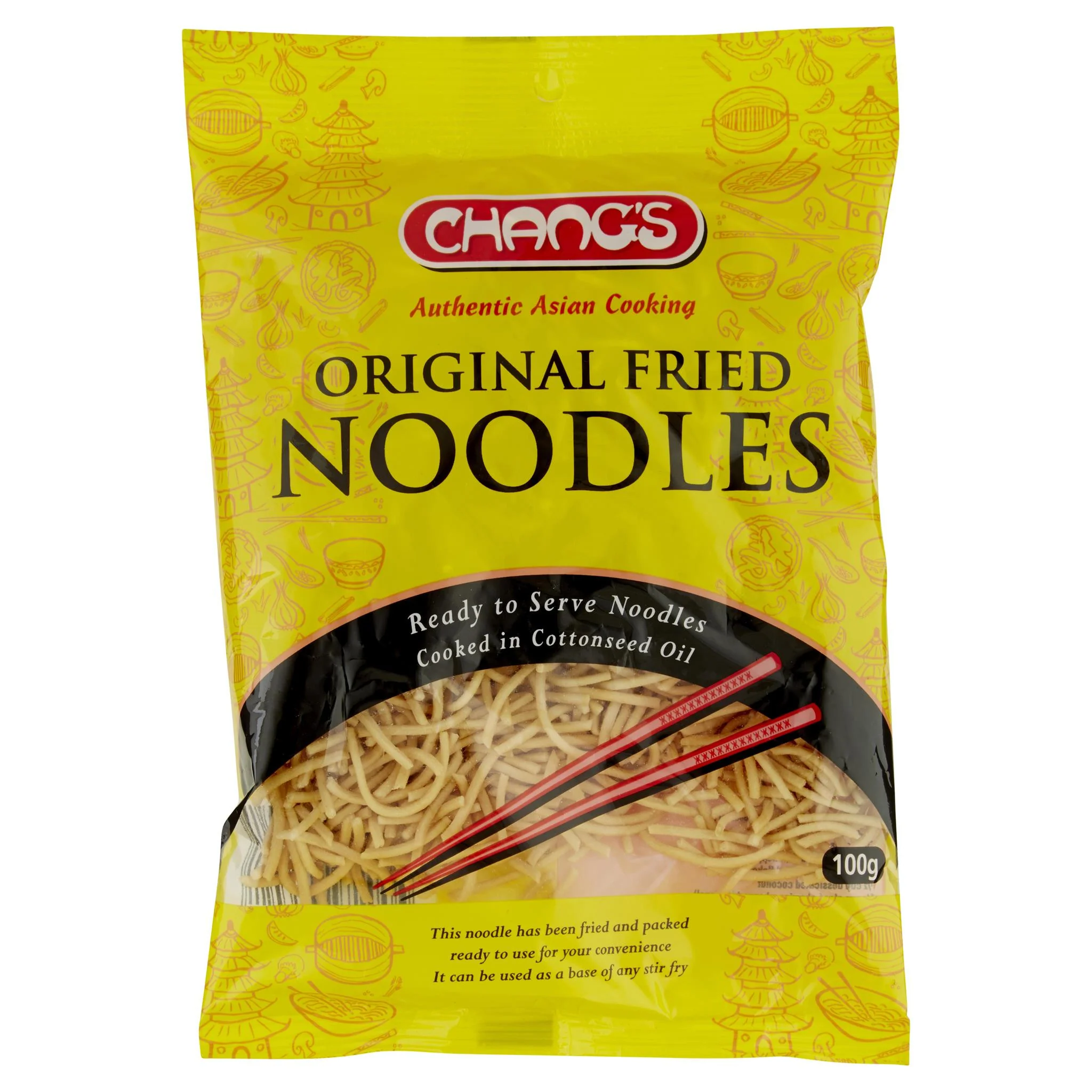 Changs Fried Plain Noodles 100g
