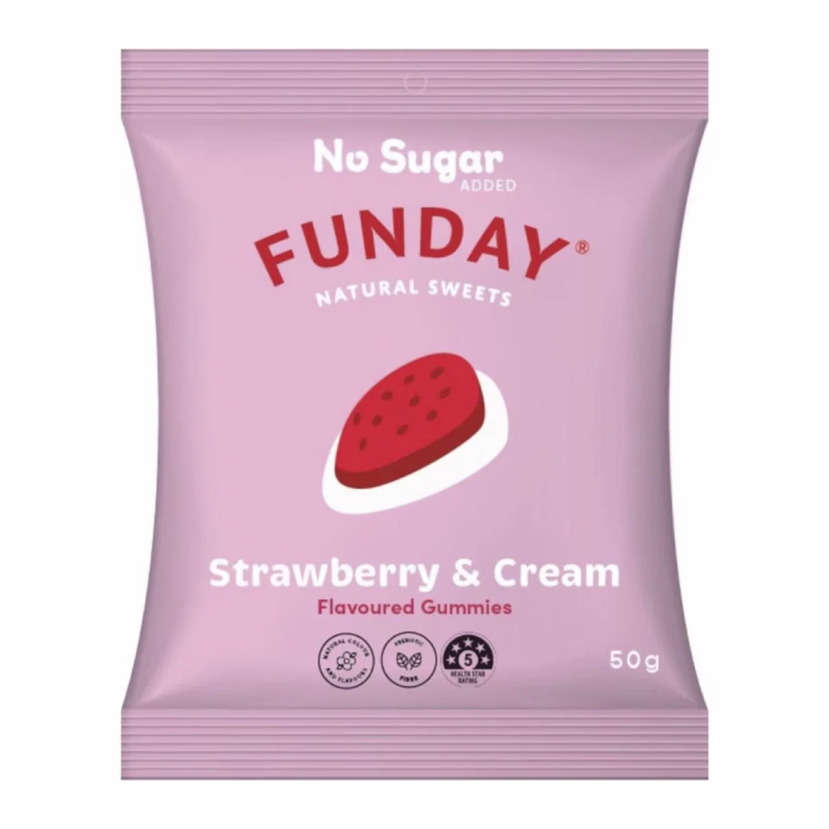 Funday Strawberry and Cream 50g