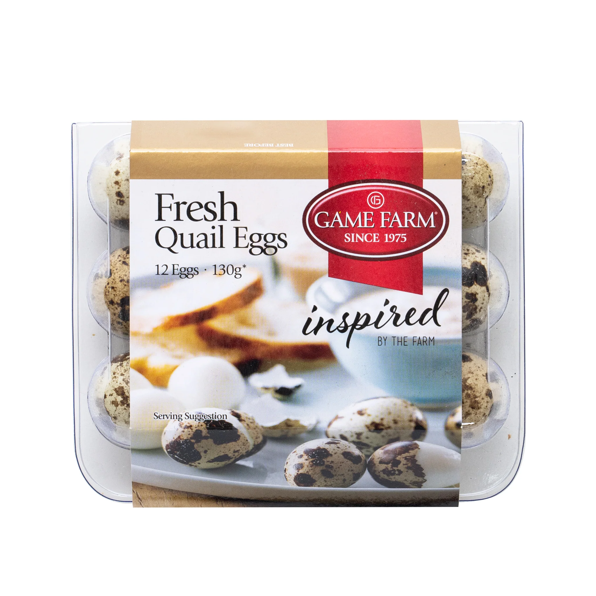 Game Farm Fresh Quail Eggs x12 130g