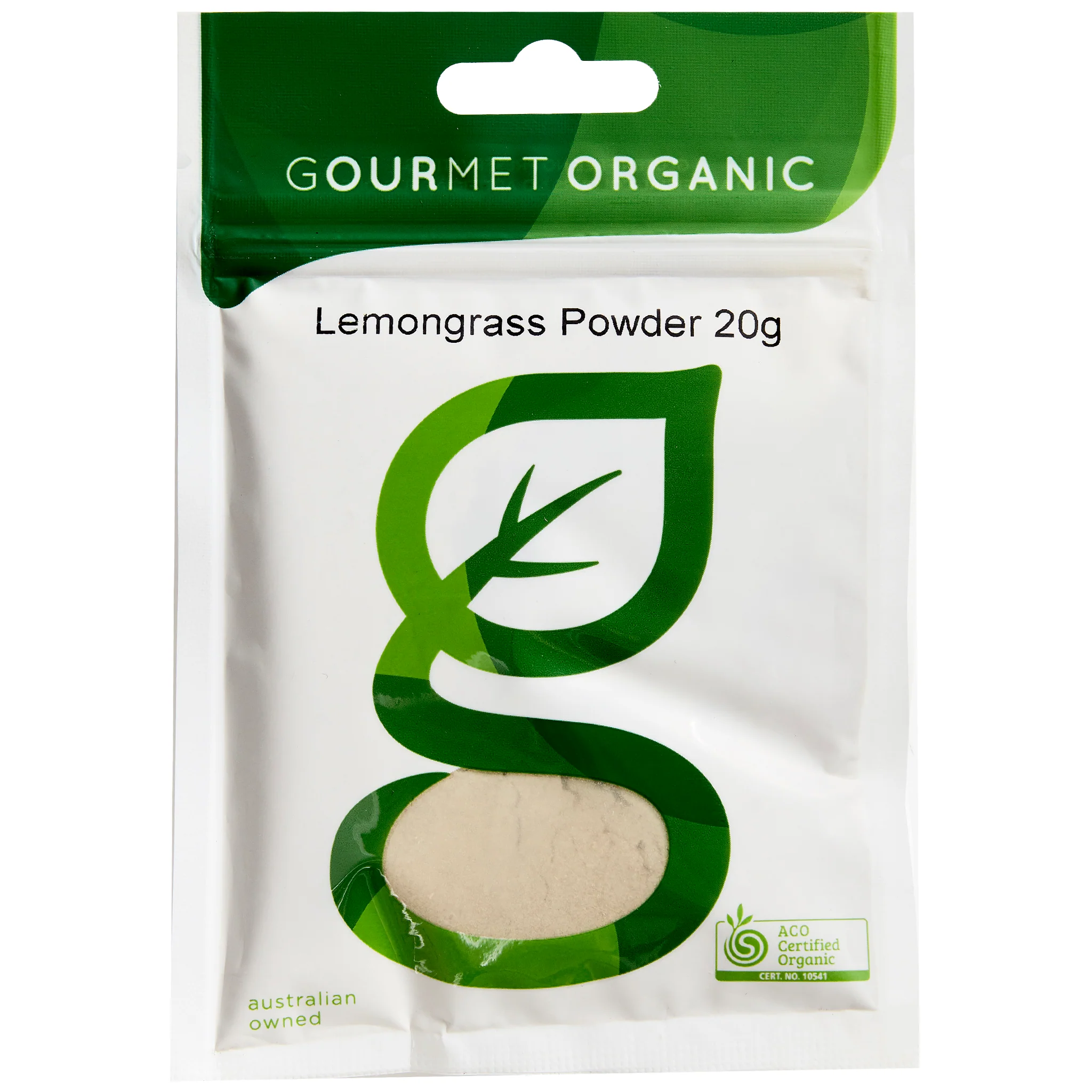 Gourmet Organic Herbs Lemongrass Powder 20g