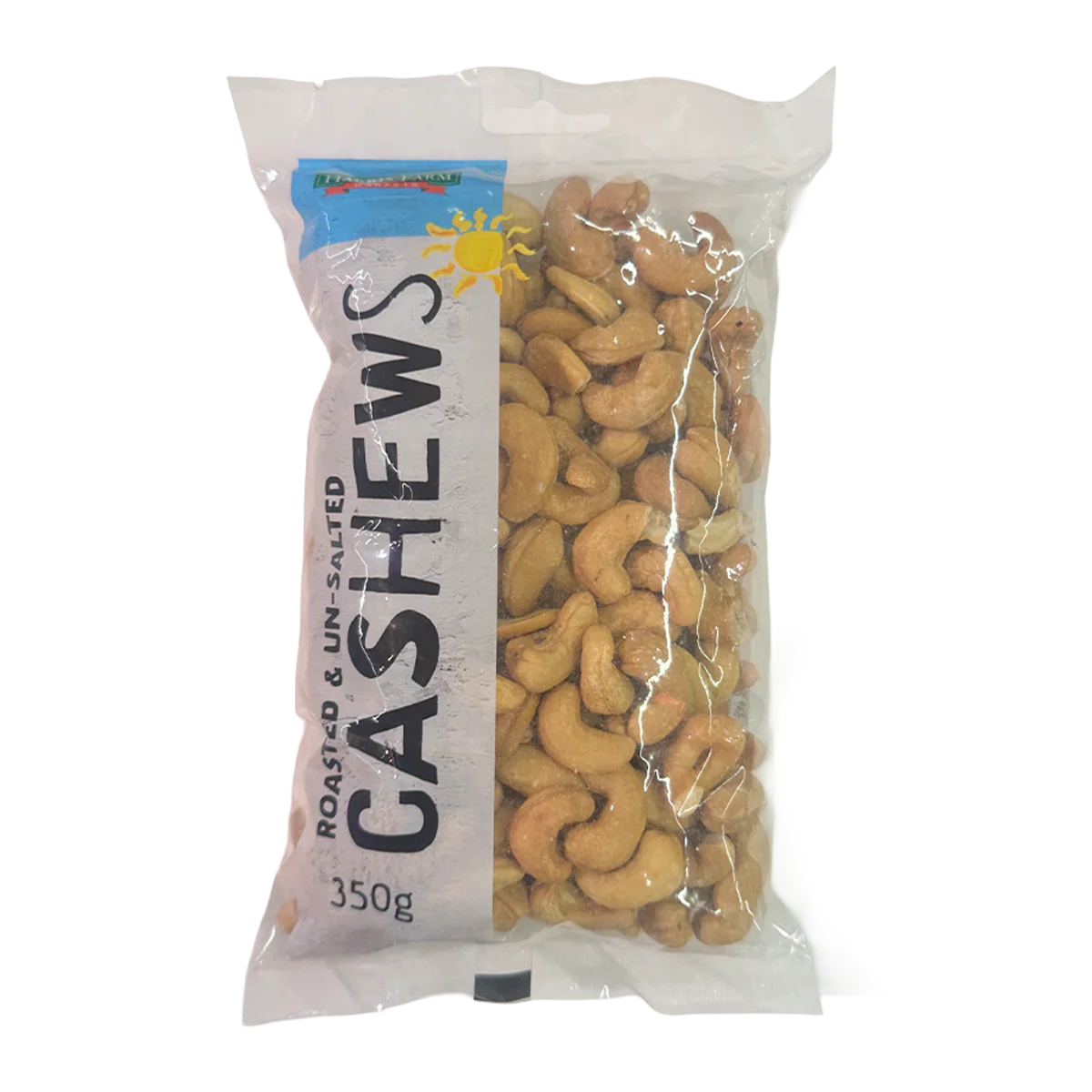 Harris Farm Unsalted Cashews 350g