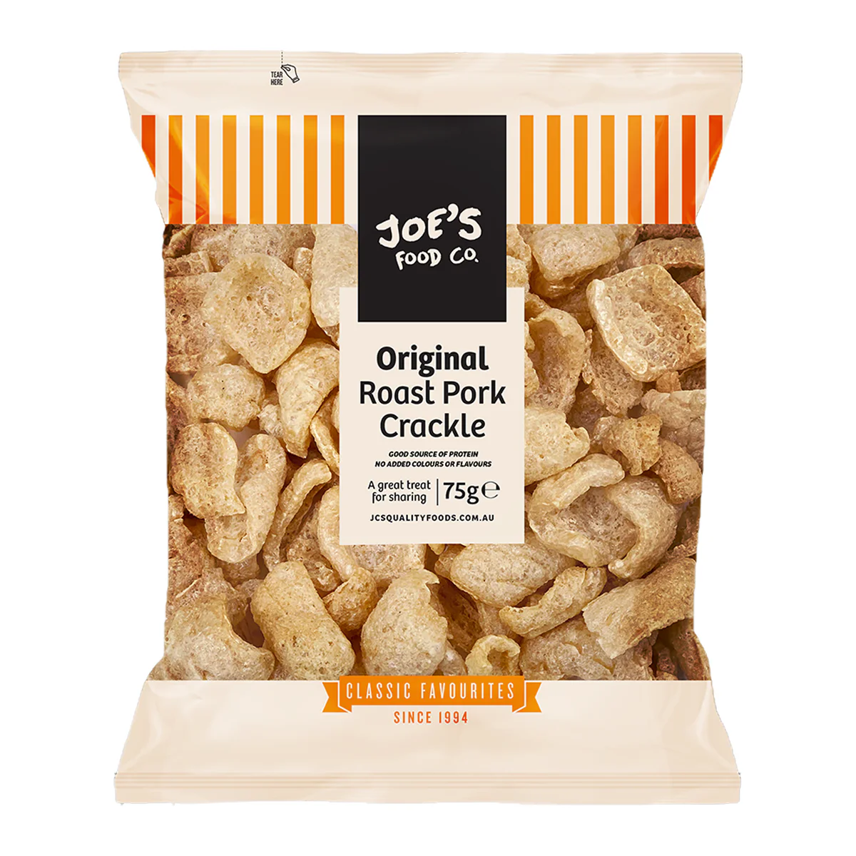 Joe's Roast Pork Crackle 75g
