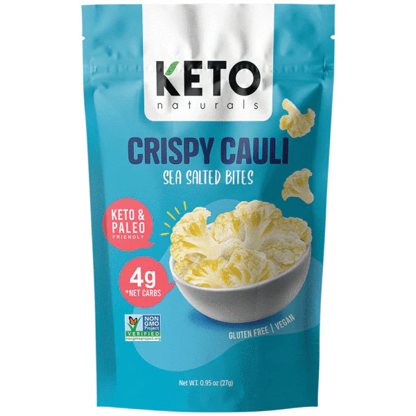 Keto Naturals Crispy Cauli Sea Salted Bites 27g