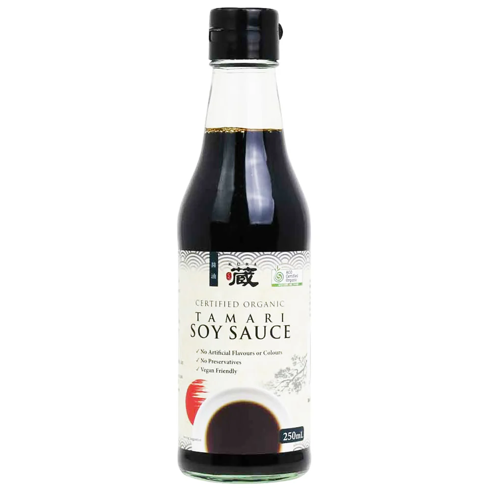 Kura Organic Tamari Soy Sauce 250ml