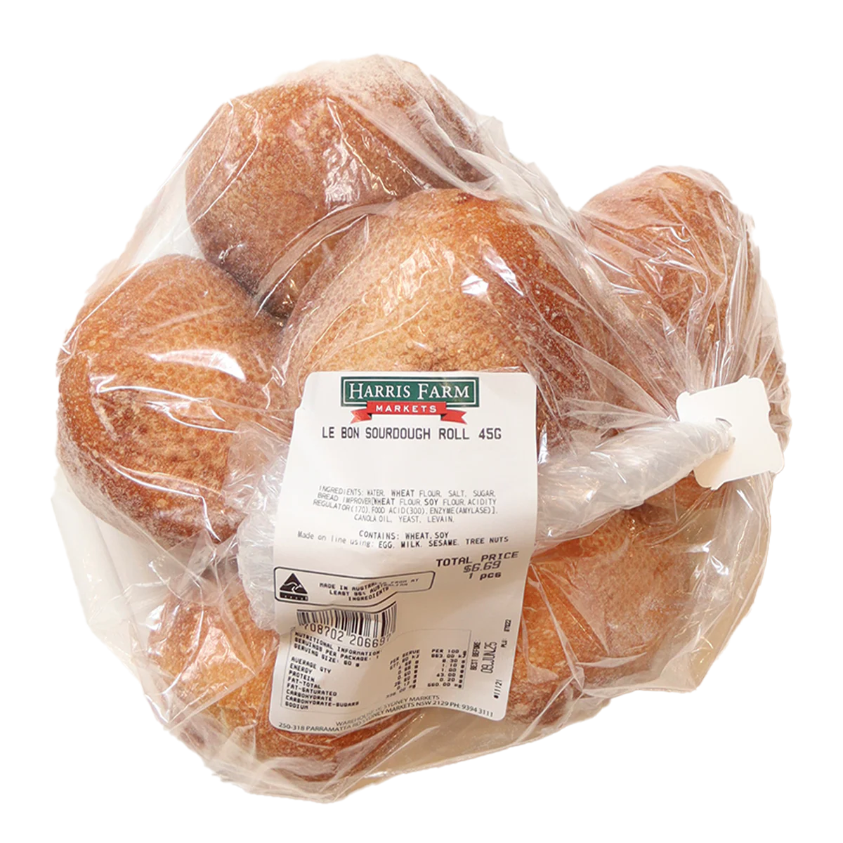 Le Bon Sourdough Roll 45g