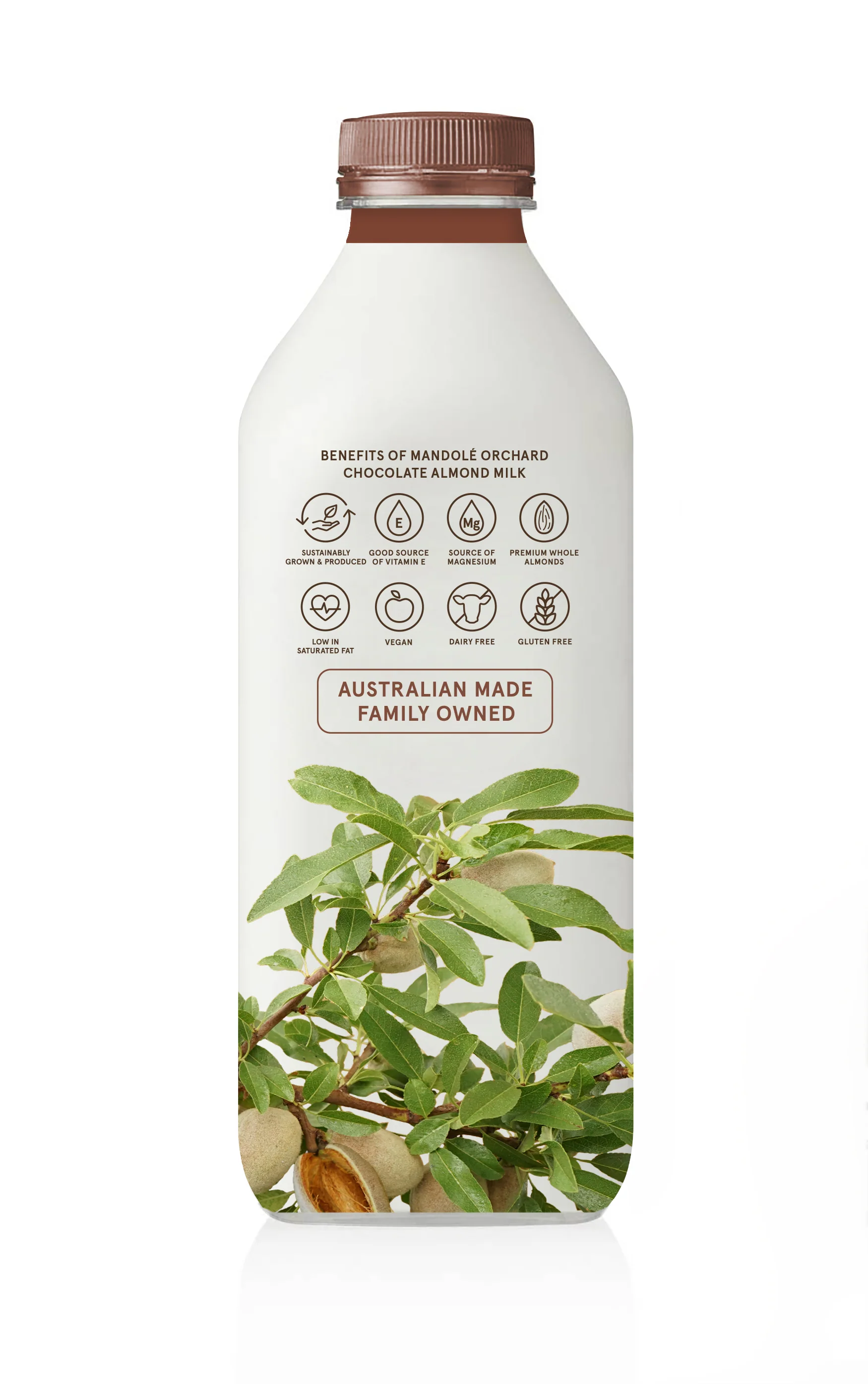 Mandole Orchard Almond Milk Chocolate 1L - Image 3