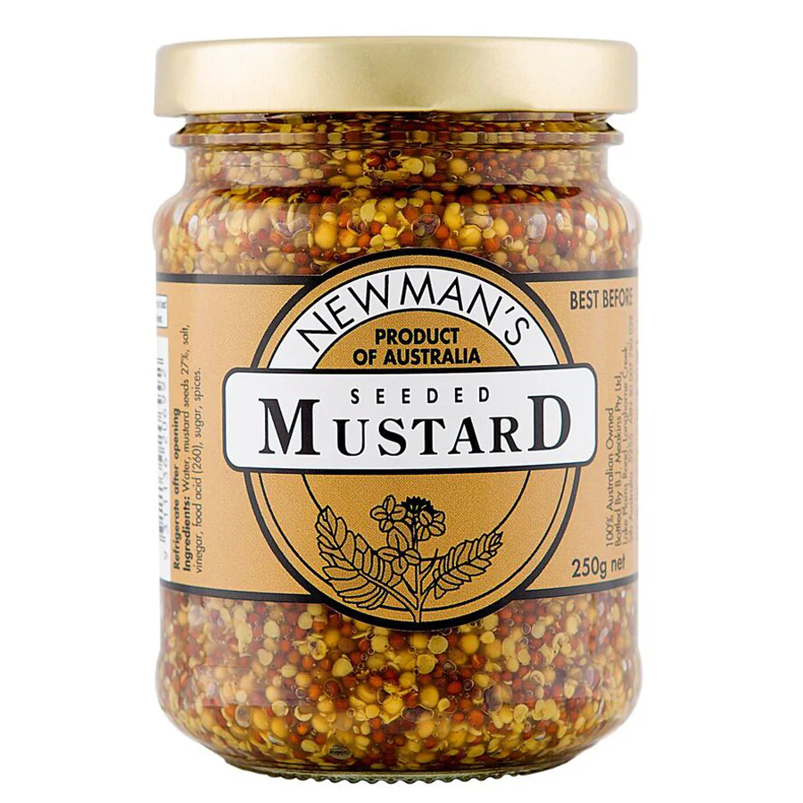 Newman's Seeded Mustard 250g