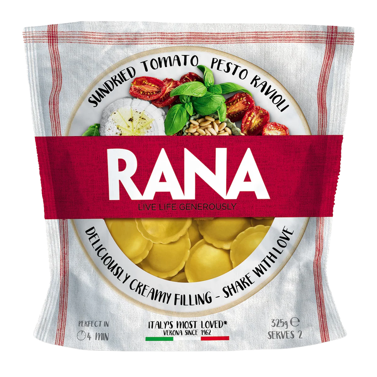 Rana Sundried Tomato Pesto Ravioli 325g