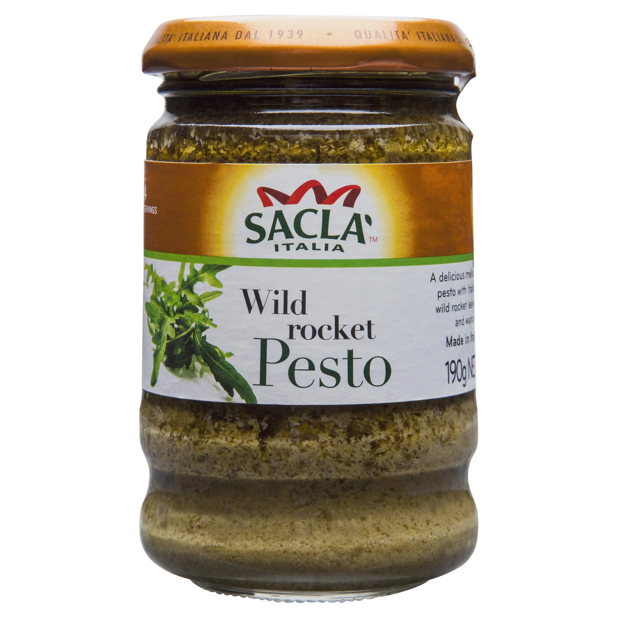 Sacla Pesto Wild Rocket 190g