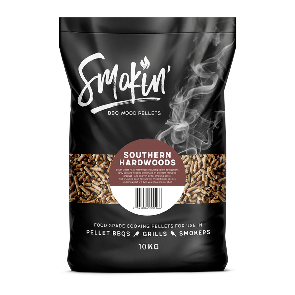 Smokin' BBQ Southern Hardwoods Wood Pellets 10kg
