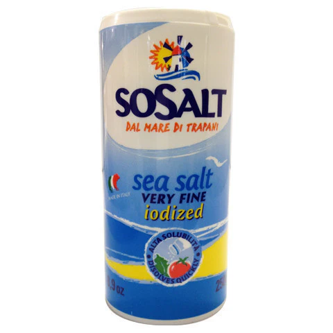 Sosalt Iodised Sea Salt 250g