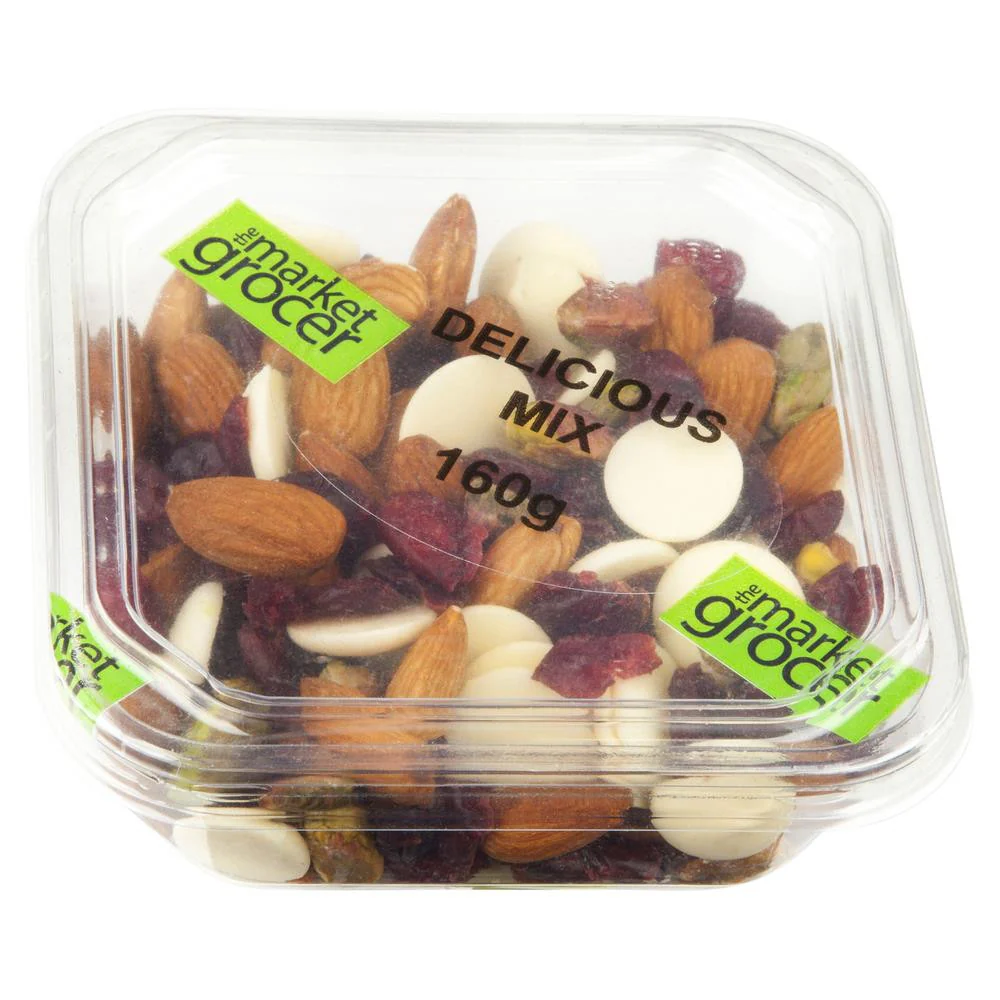 The Market Grocer Nuts Delicious Mix 160g