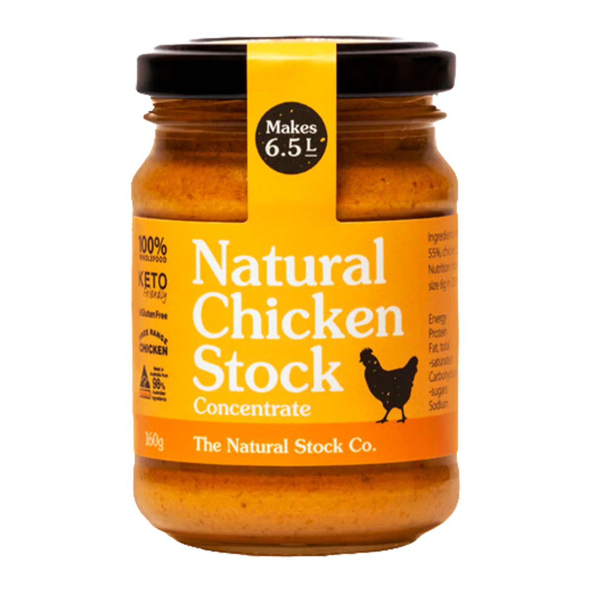 The Natural Stock Co. Natural Chicken Stock Concentrate 160g