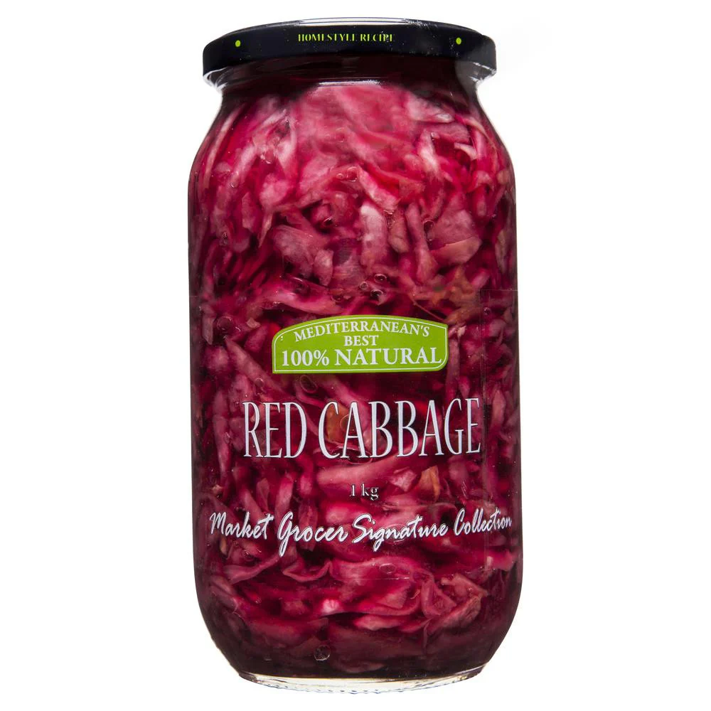 The Market Grocer Red Cabbage Jar 1kg