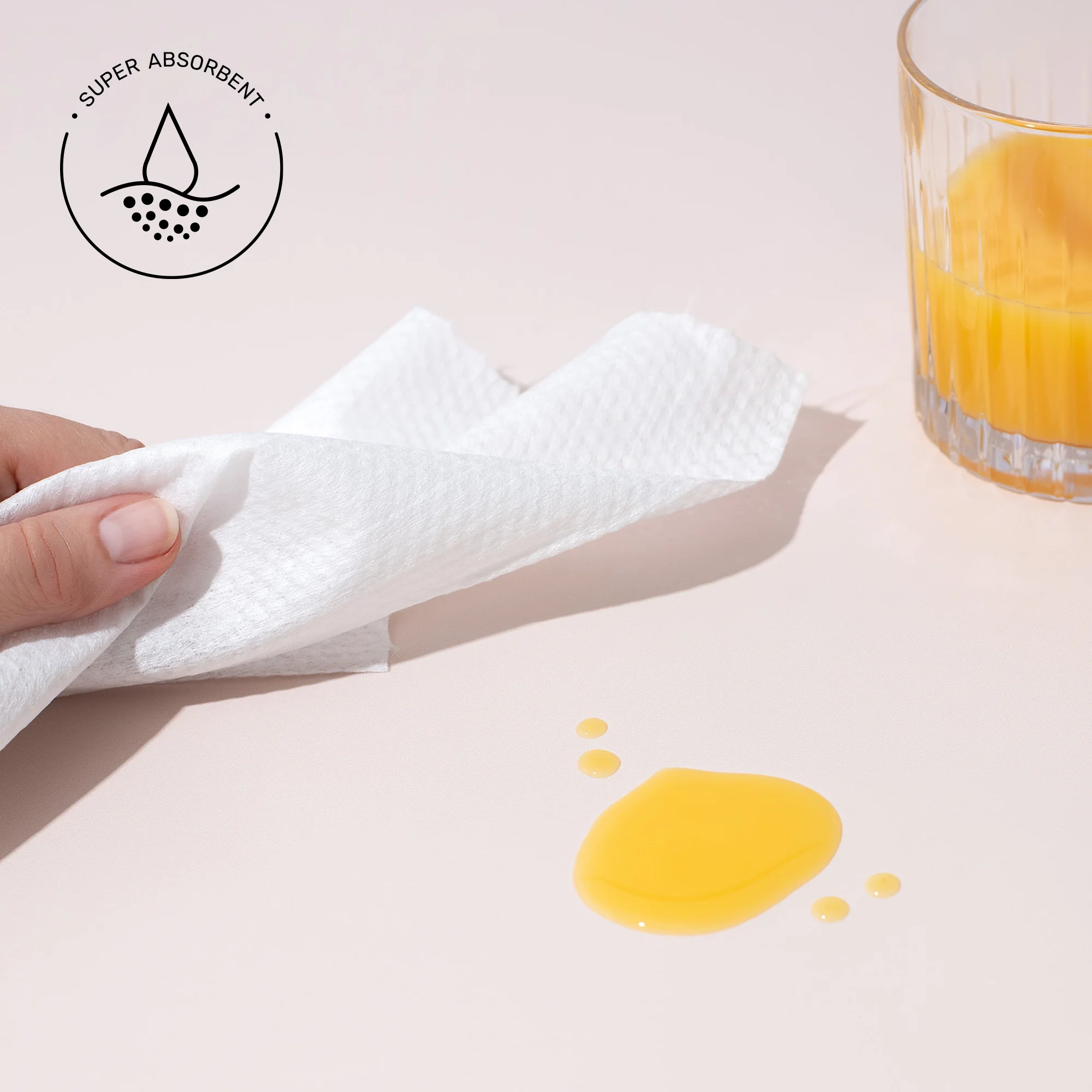 Zero Reusable & Plastic Free Cleaning Roll 50 Pack - Image 4