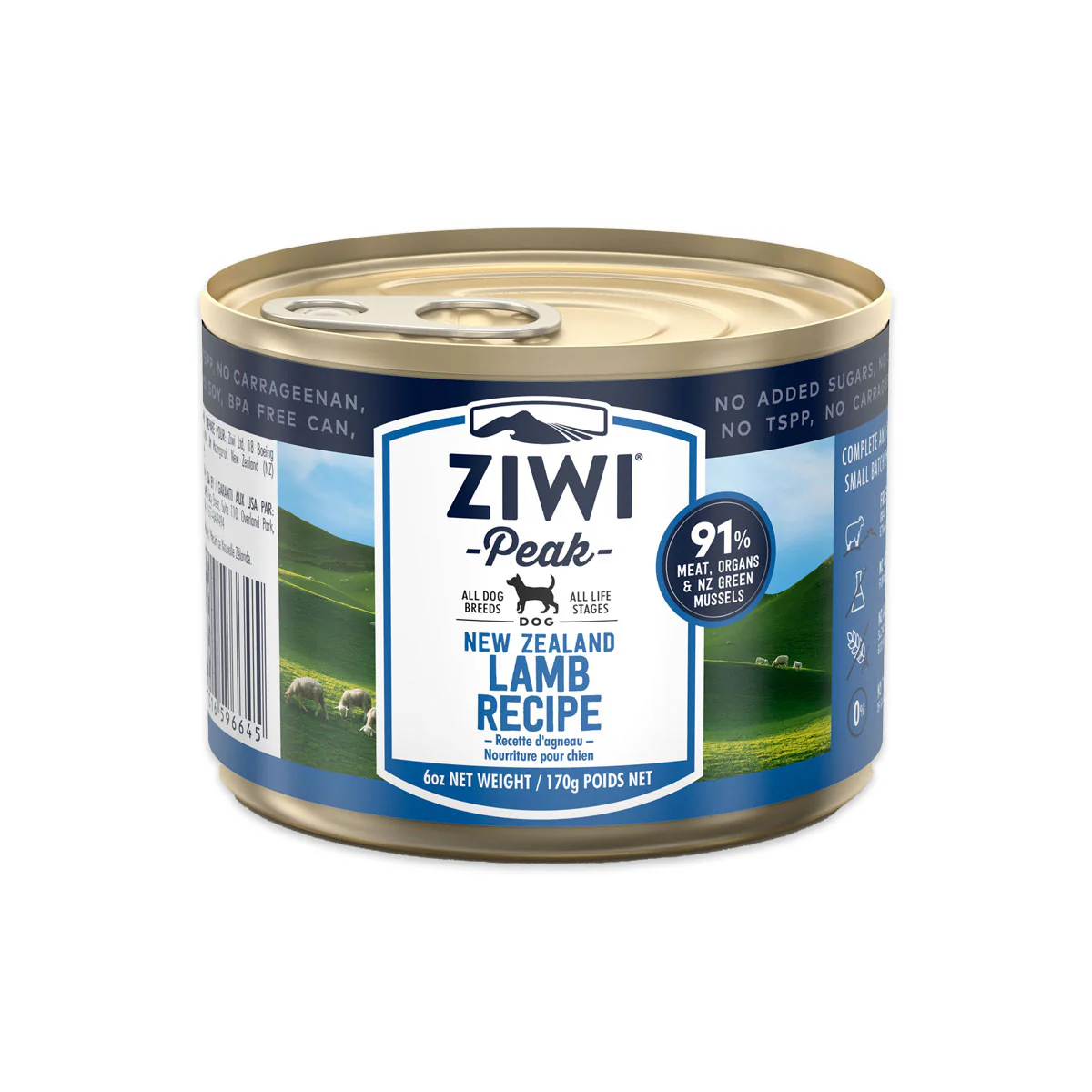 Ziwi Peak Dog Food Lamb Recipe 170g